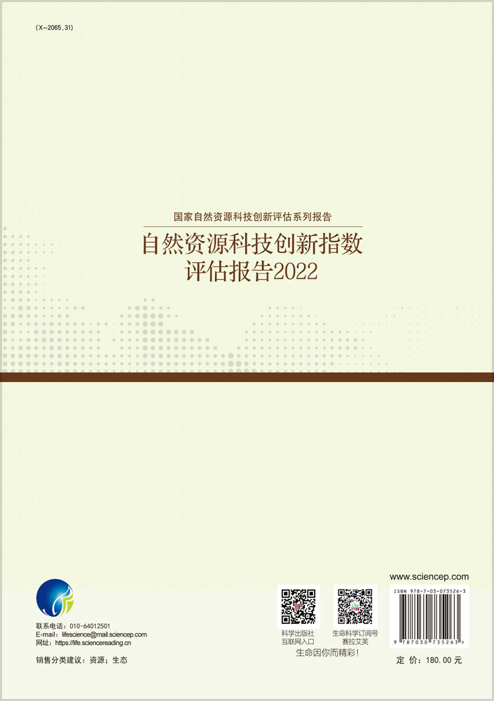 自然资源科技创新指数评估报告.2022